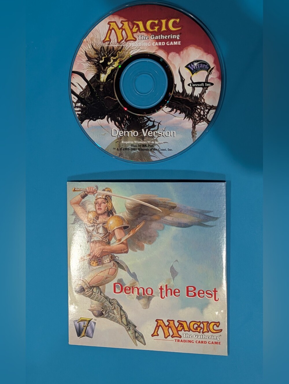 Magic the Gathering - Trading Card Game - Demo the Best (Windows 95 PC, 2001)